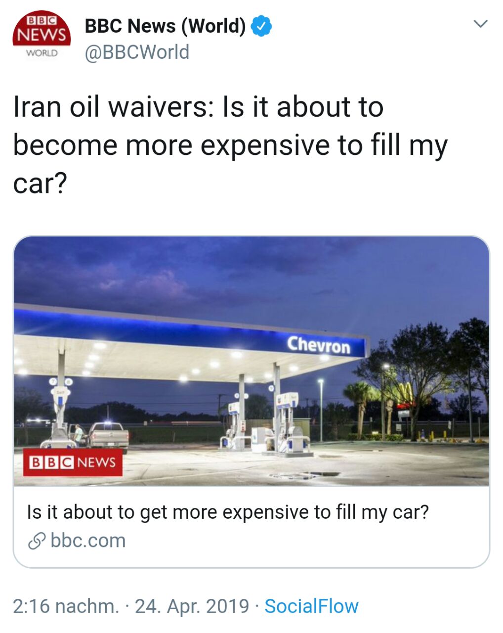 ♦️بی‌بی‌سی: چرا آمریکا نمی‌تواند صادرات نفت ایران را به صفر برساند؟