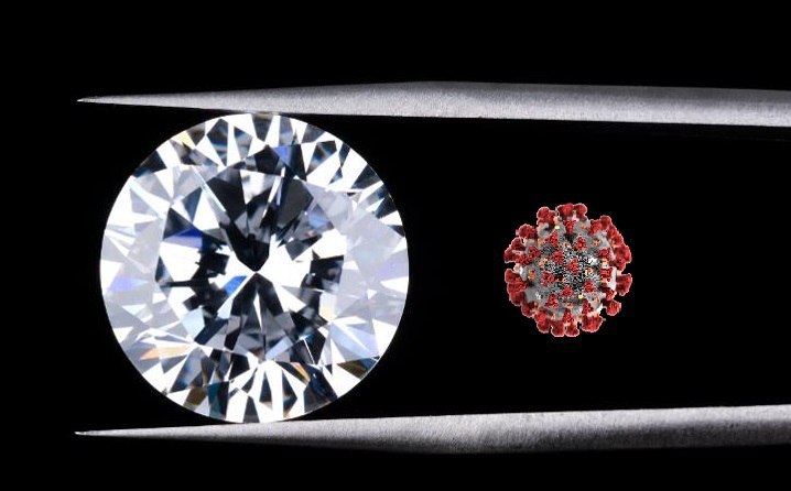 شیوع کرونا معاملات الماس در جهان را تقریبا صفر کرد