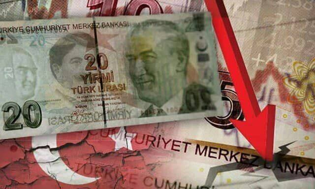 ادامه سقوط سریالی ارزش لیره ترکیه